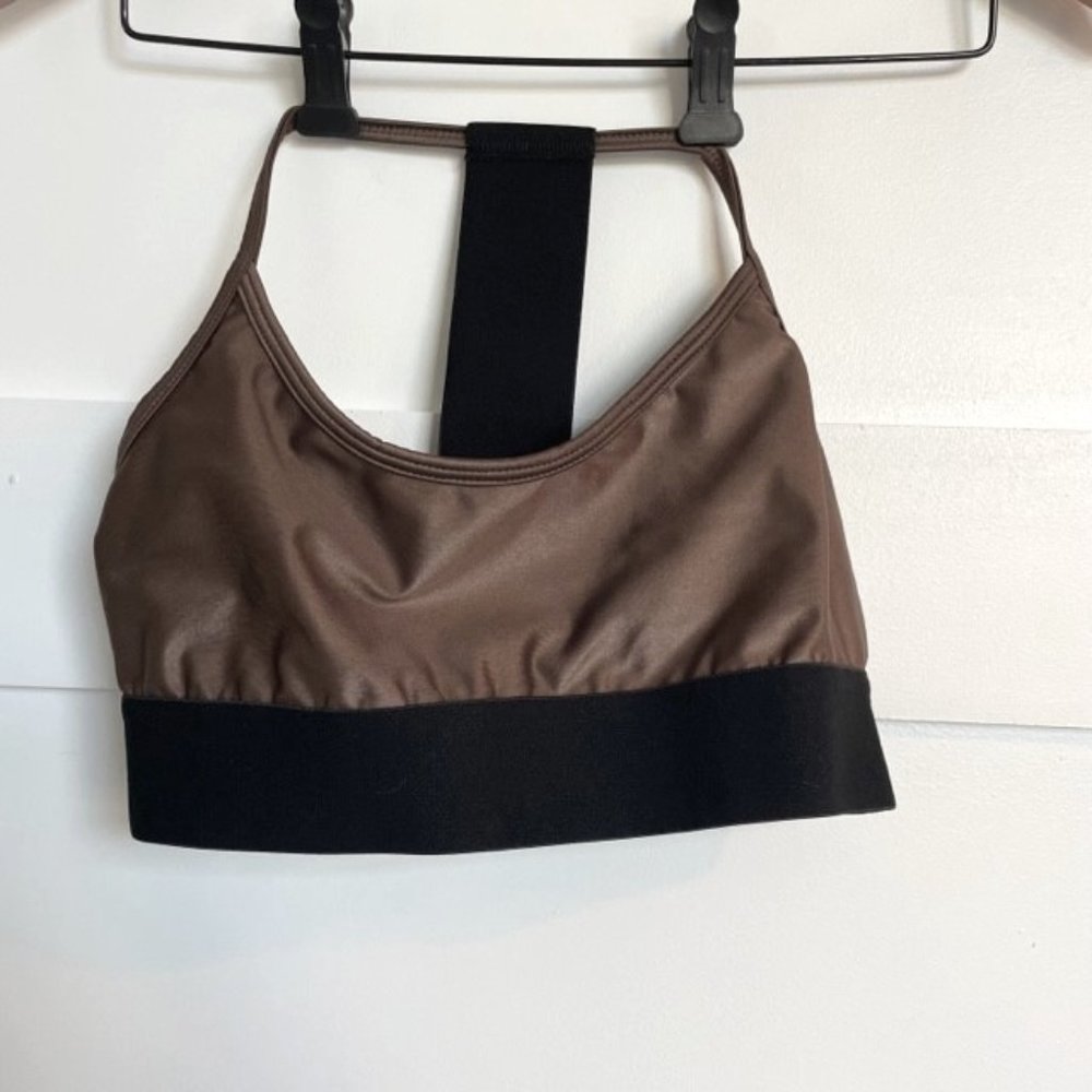 Noli Yoga Liquid Studio Bra - Cafe Rated Size Small